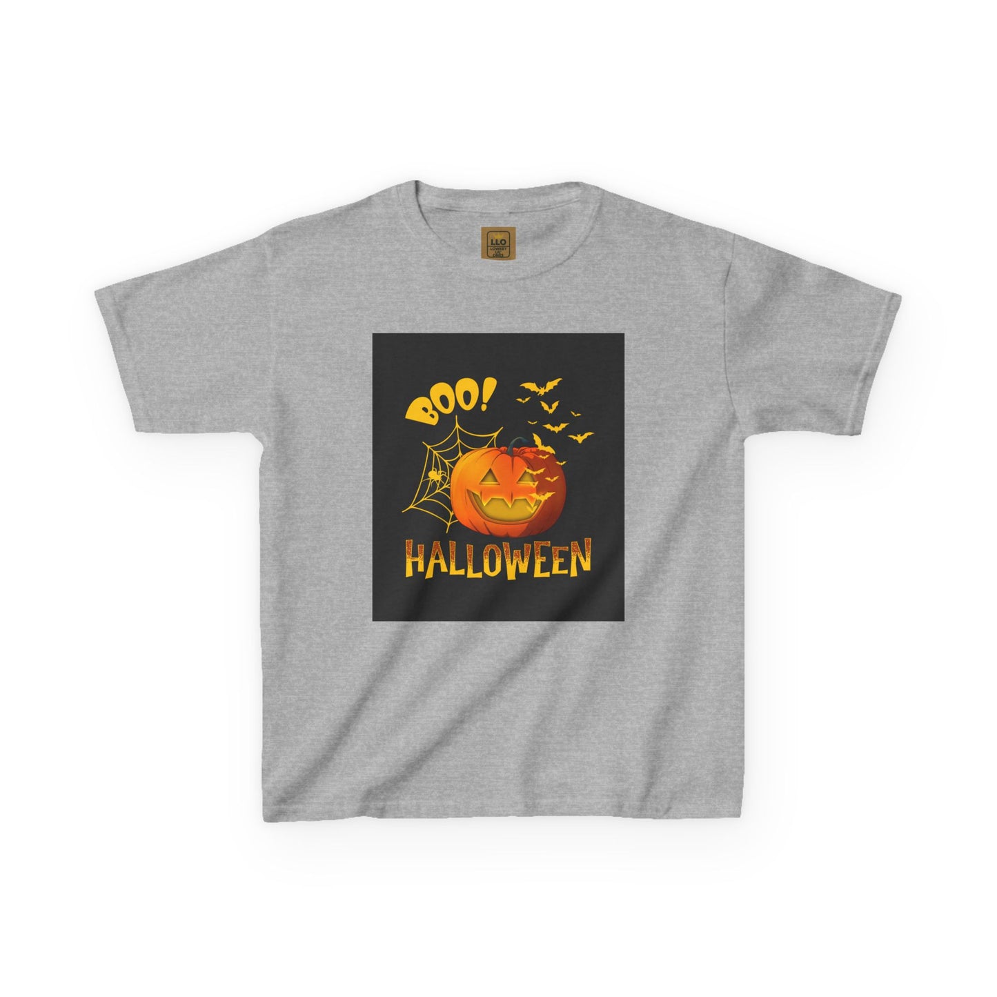 "Boo Halloween" Kids Halloween Tee- Lowkey Lil' Ones Collection