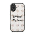 Copy of Protect My Peace Clear Impact-Resistant Phone Case