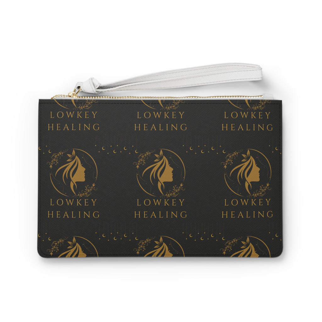Lowkey Healing Signature Wristlet Clutch