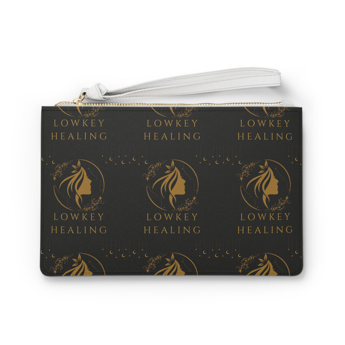 Lowkey Healing Signature Wristlet Clutch