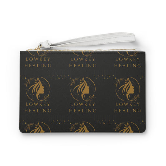 Lowkey Healing Signature Wristlet Clutch