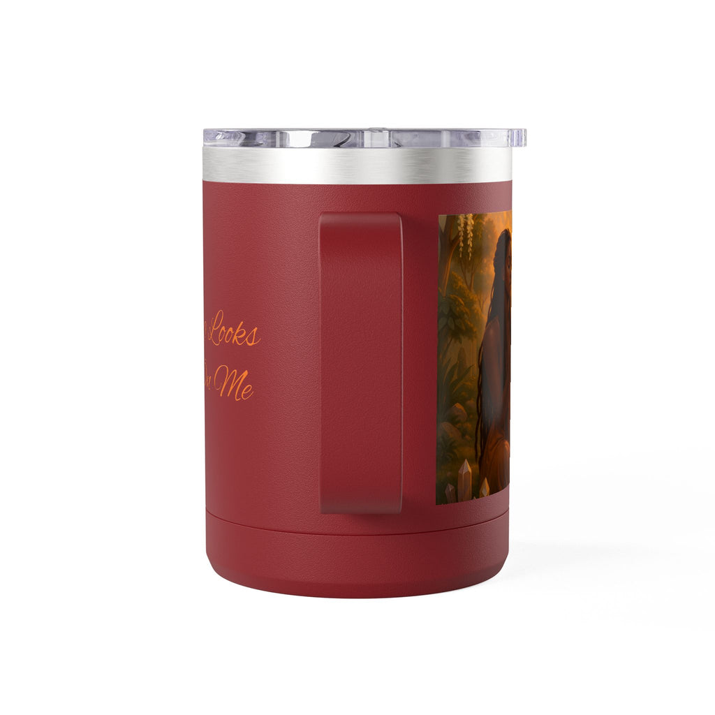 Healing Looks Good On Me Coffee Mug Tumbler, Inspirational Gift, Motivational Cup, Self-Care Reminder, Wellness Celebration Mug