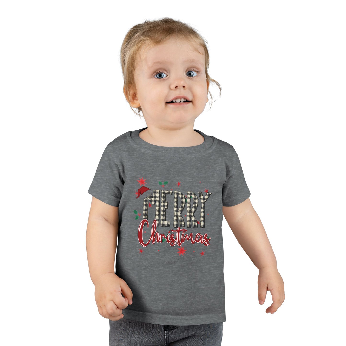 Lowkey Lil' Ones- Merry Christmas toddler Tee