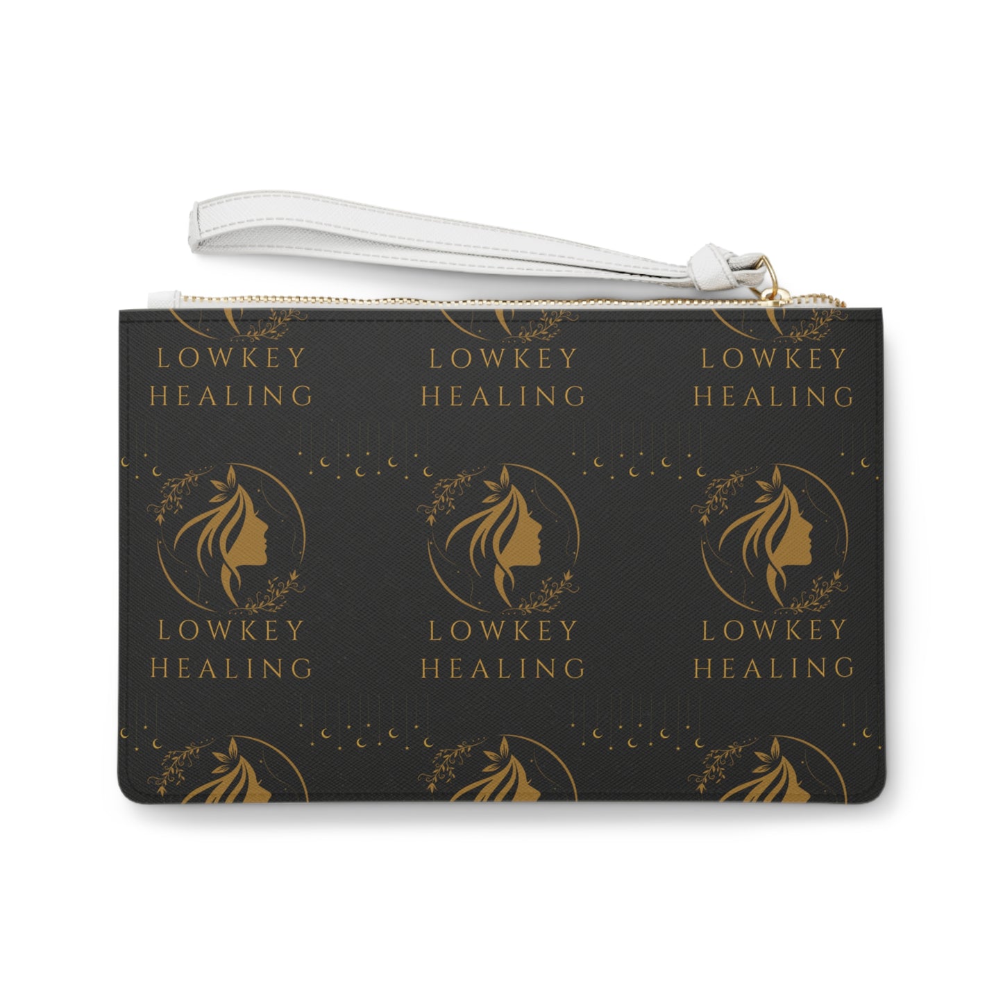 Lowkey Healing Signature Wristlet Clutch