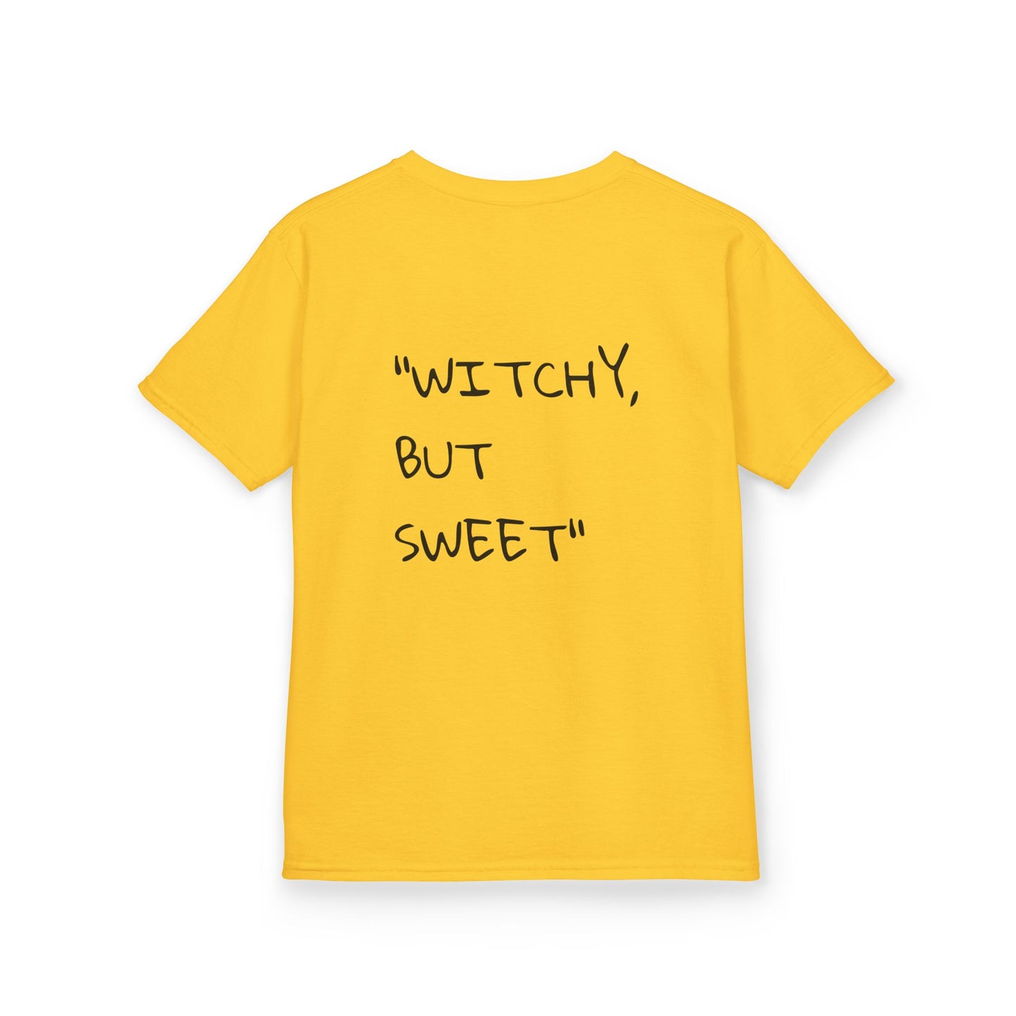"witchy But Sweet" Kids Halloween Tee- Lowkey Lil' Ones Collection