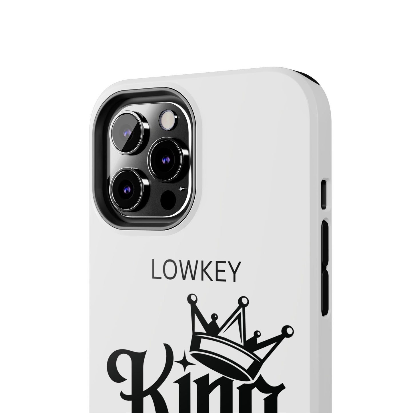 Lowkey King Energy Phone Case — Tough Protective Phone Case