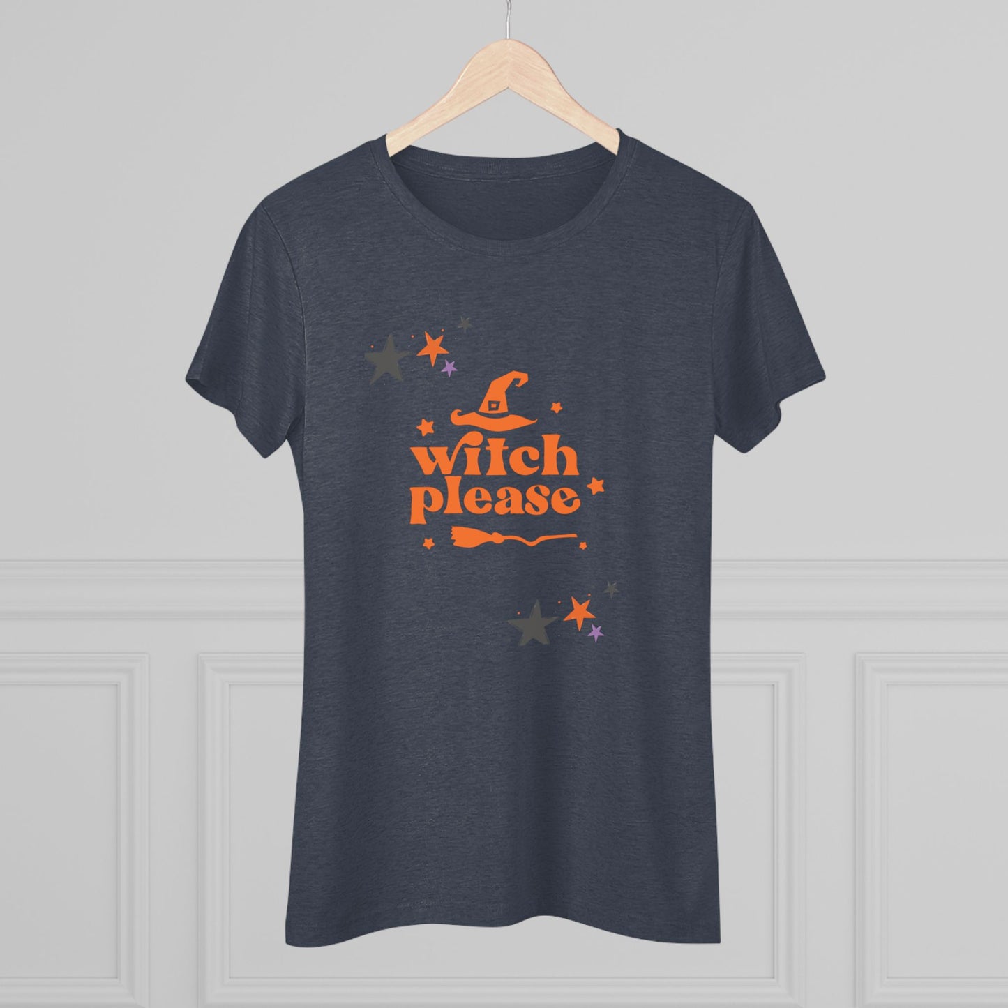 Witch Please Women's Triblend Tee -