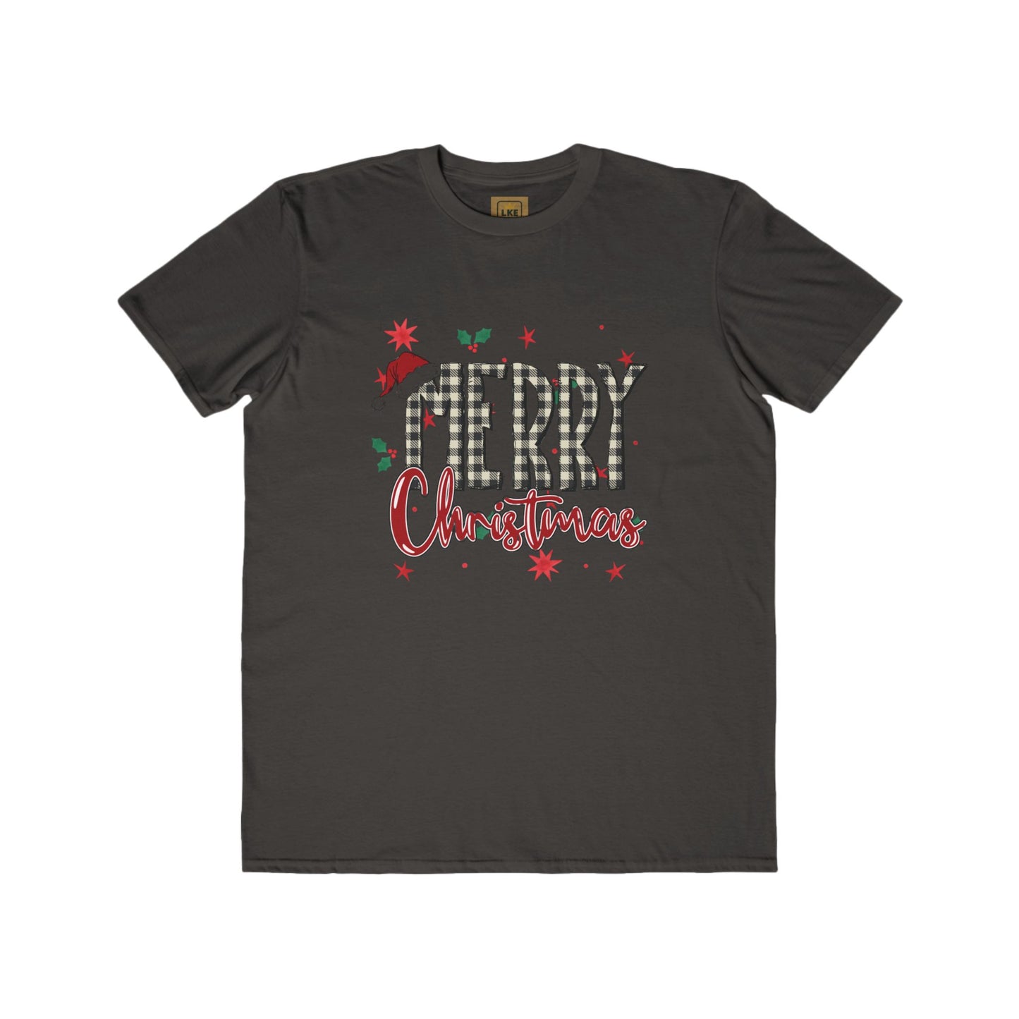 Lowkey Merry Christmas Men's Holiday Tee