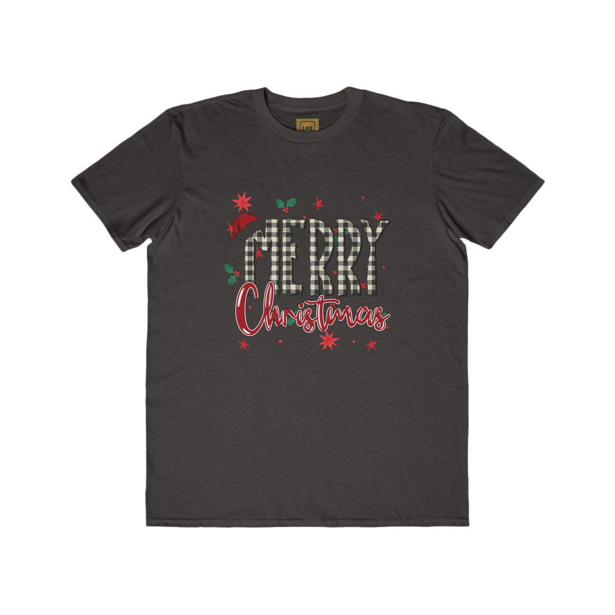 Lowkey Merry Christmas Men's Holiday Tee