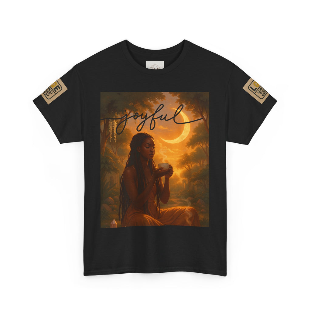 LOWKEY QUEEN TEE- GRACEFOL.GROUNDED. GLOWING