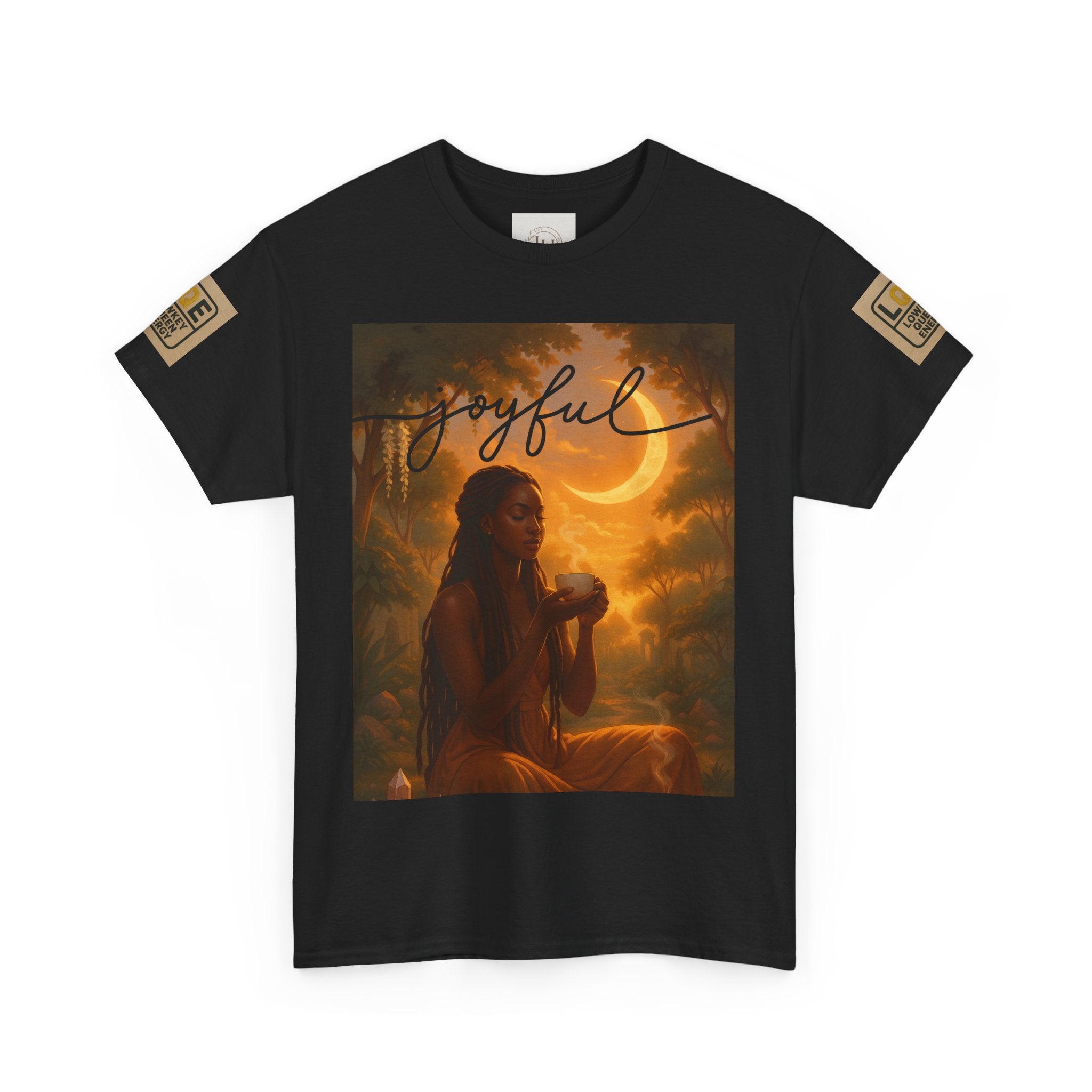 LOWKEY QUEEN TEE- GRACEFOL.GROUNDED. GLOWING