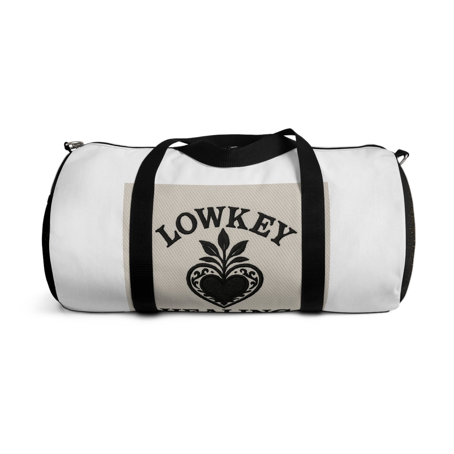 LOWKEY HEALING DUFFLE BAG, PACK LIGHT, HEAL HEAVY
