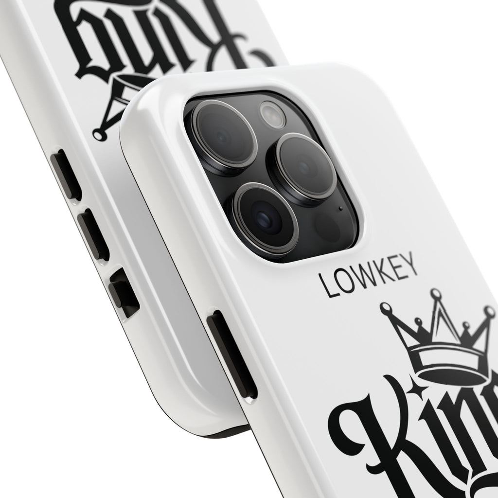 Lowkey King Energy Phone Case — Tough Protective Phone Case