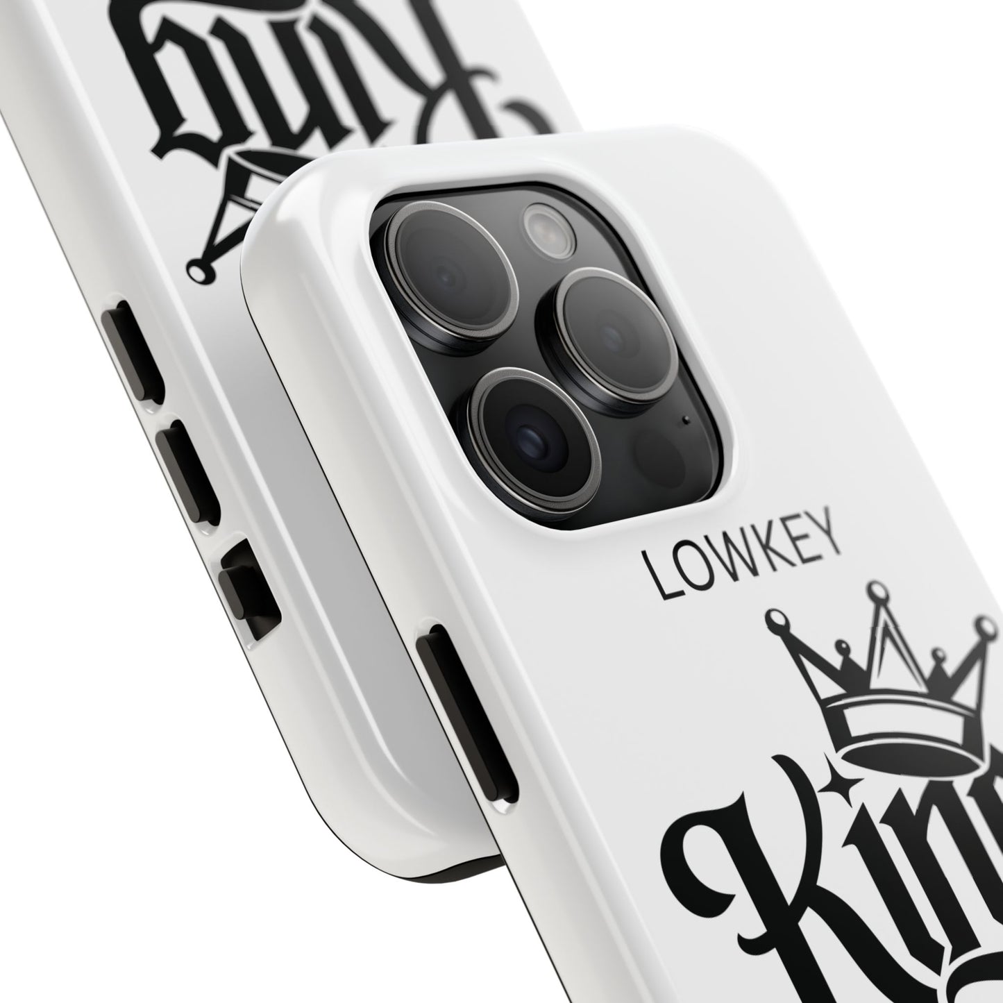 Lowkey King Energy Phone Case — Tough Protective Phone Case