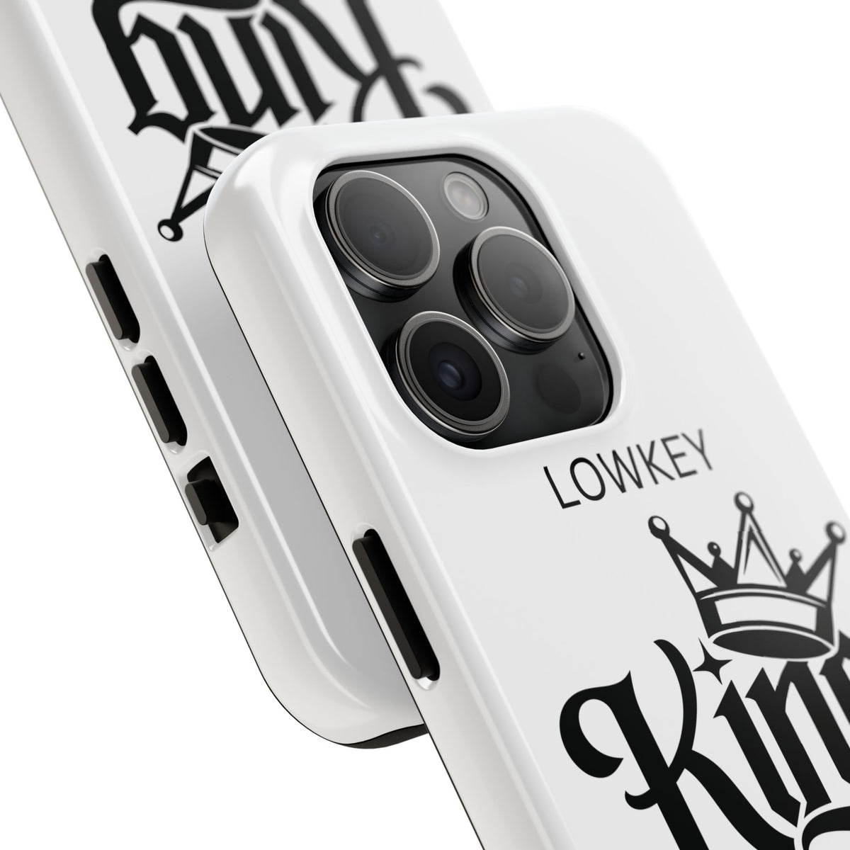 Lowkey King Energy Phone Case — Tough Protective Phone Case