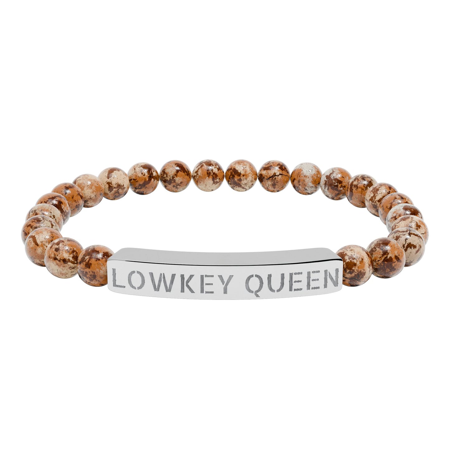 Lowkey Queen Beaded Bracelet