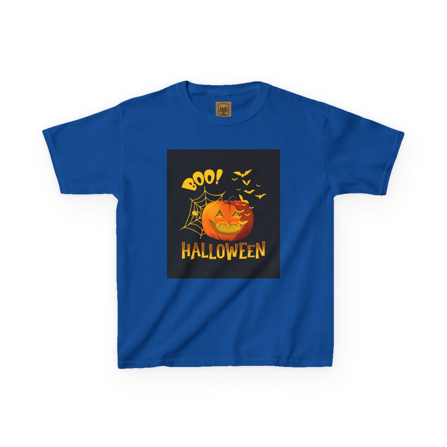 "Boo Halloween" Kids Halloween Tee- Lowkey Lil' Ones Collection