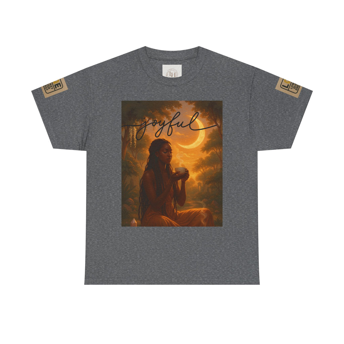 LOWKEY QUEEN TEE- GRACEFOL.GROUNDED. GLOWING
