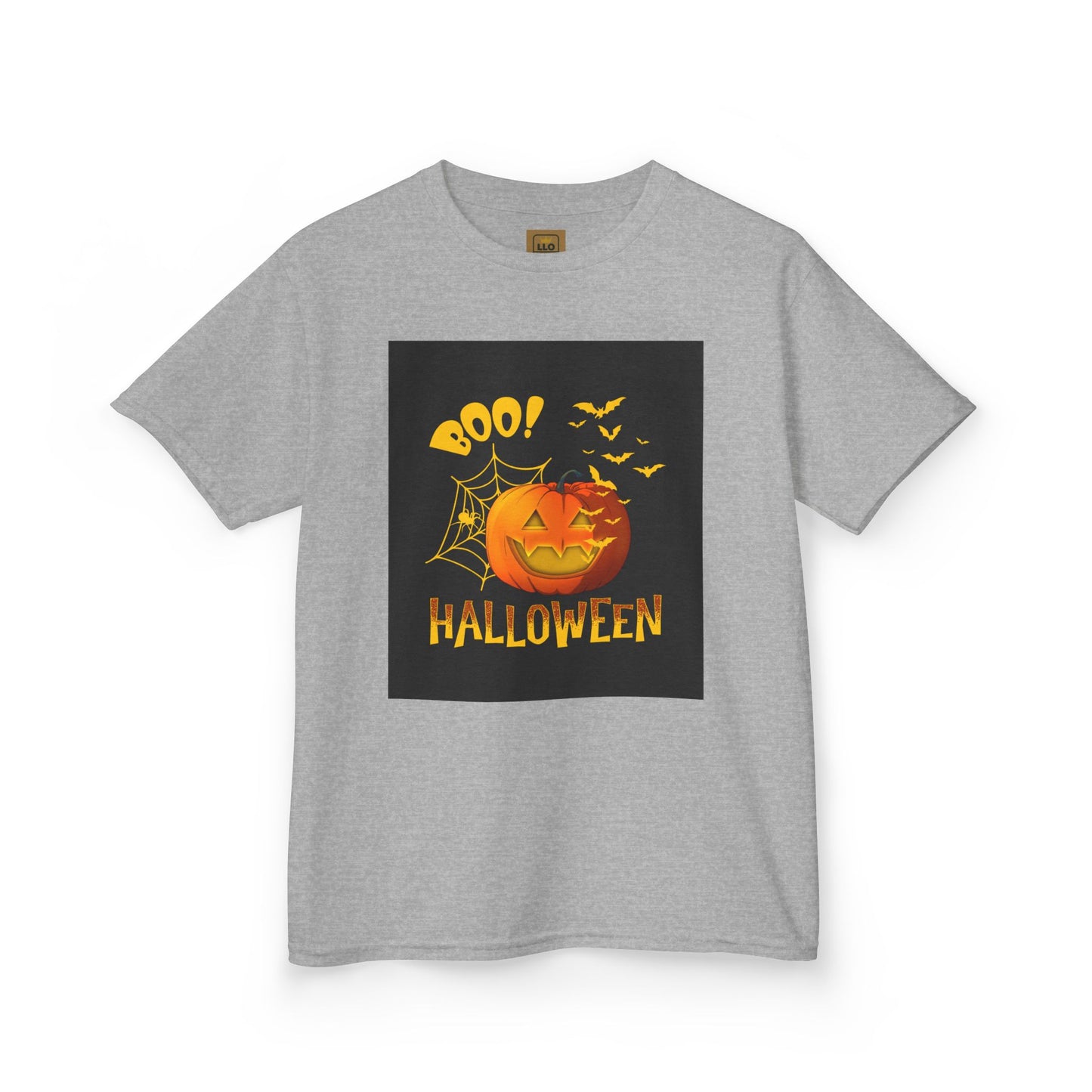 "Boo Halloween" Kids Halloween Tee- Lowkey Lil' Ones Collection