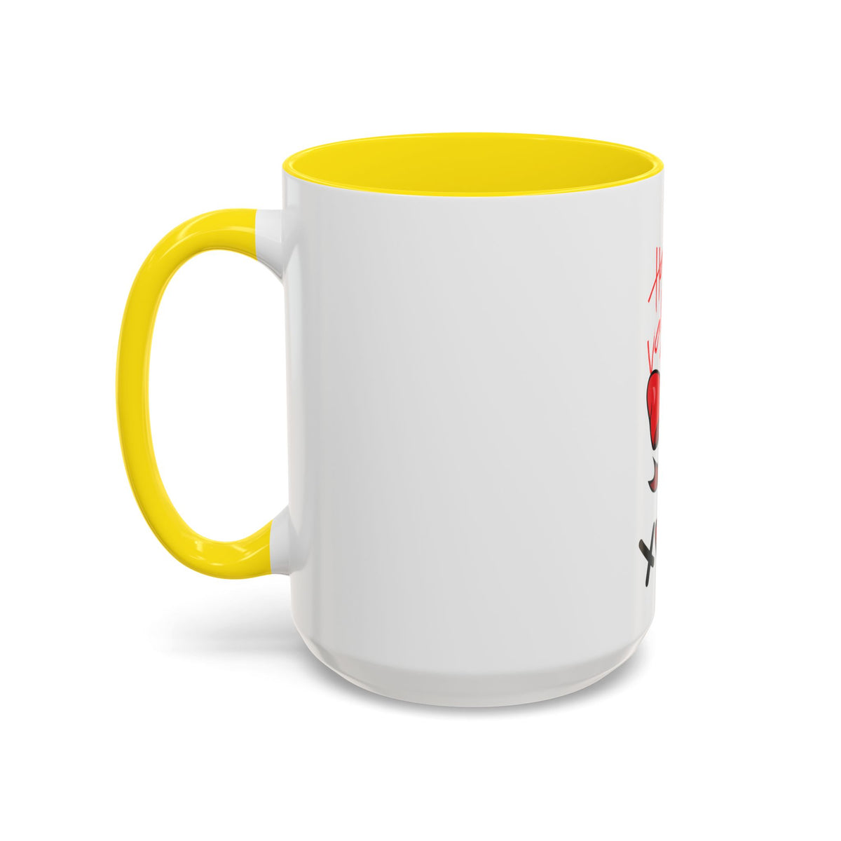 Happy Valentine's Day Bow & Hearts Coffee Mug
