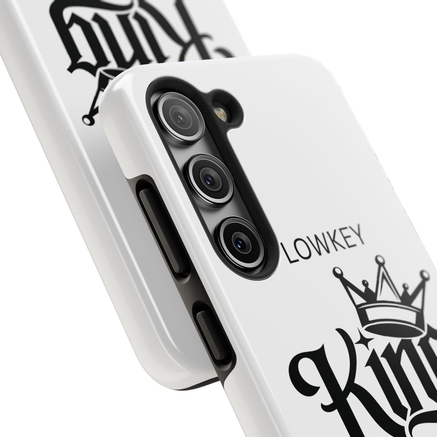 Lowkey King Energy Phone Case — Tough Protective Phone Case