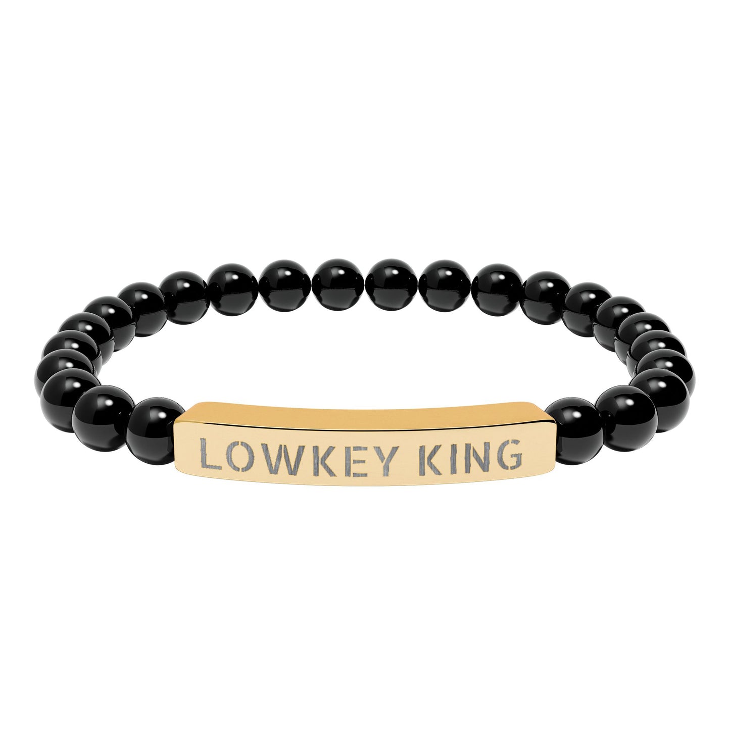 Lowkey King Beaded Bracelet