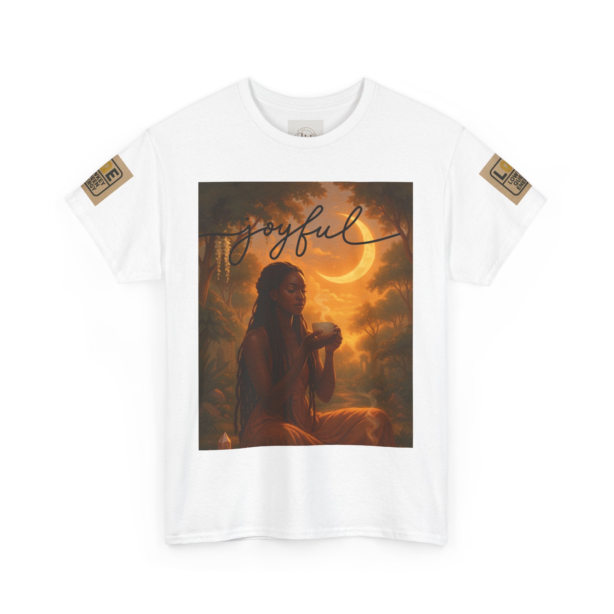 LOWKEY QUEEN TEE- GRACEFOL.GROUNDED. GLOWING