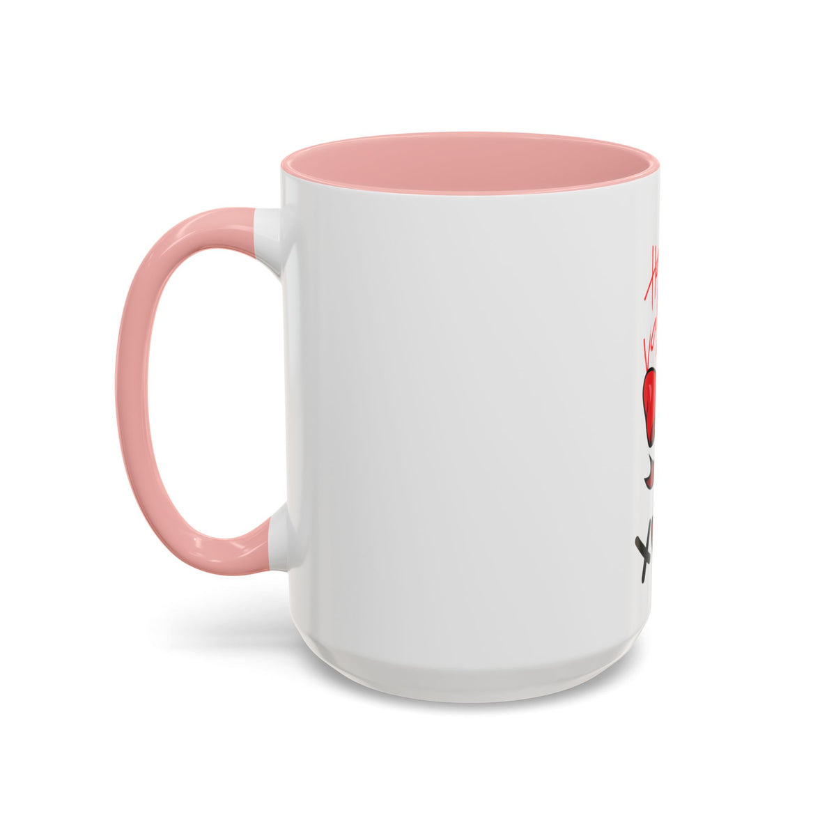 Happy Valentine's Day Bow & Hearts Coffee Mug