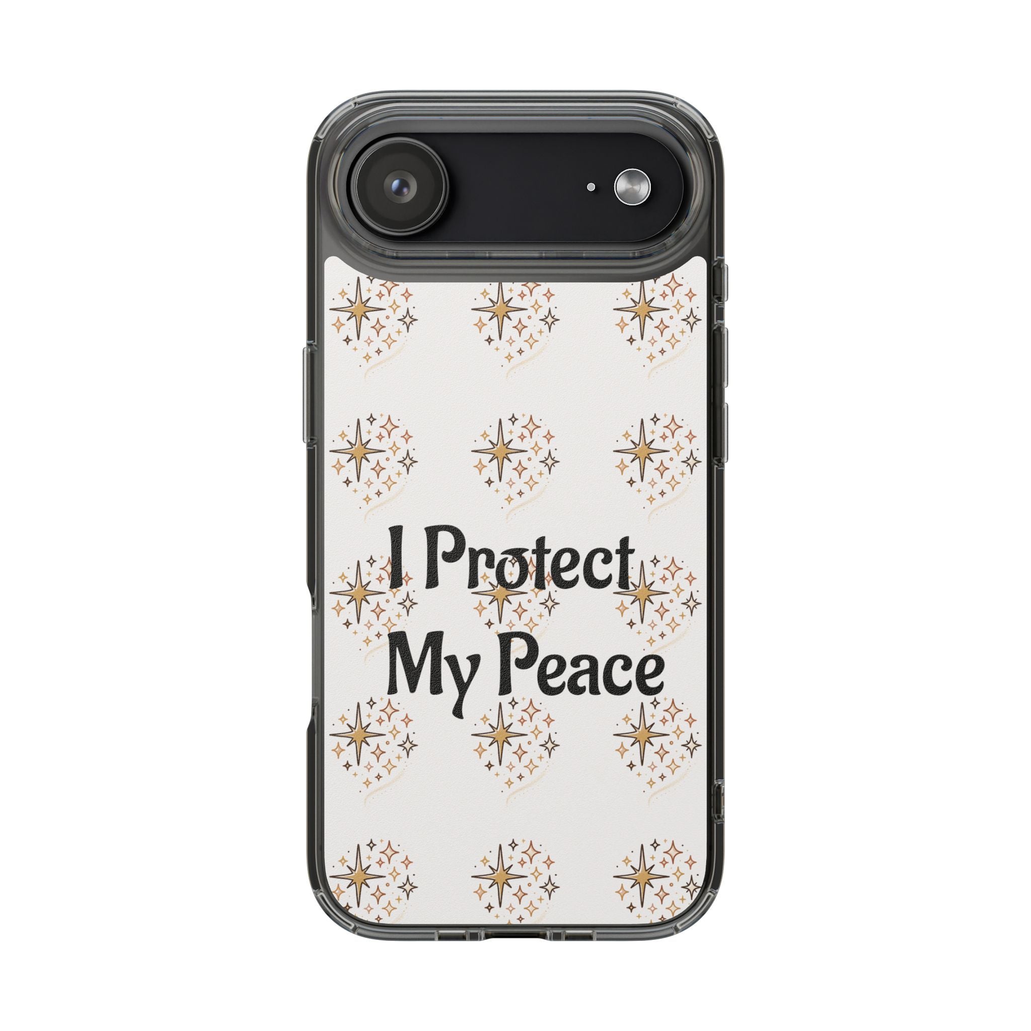 Copy of Protect My Peace Clear Impact-Resistant Phone Case