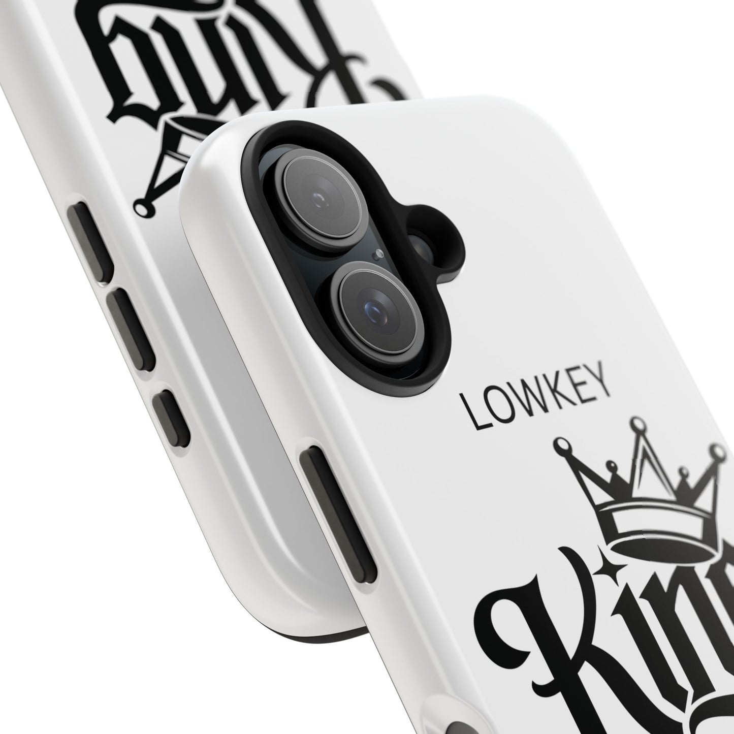 Lowkey King Energy Phone Case — Tough Protective Phone Case