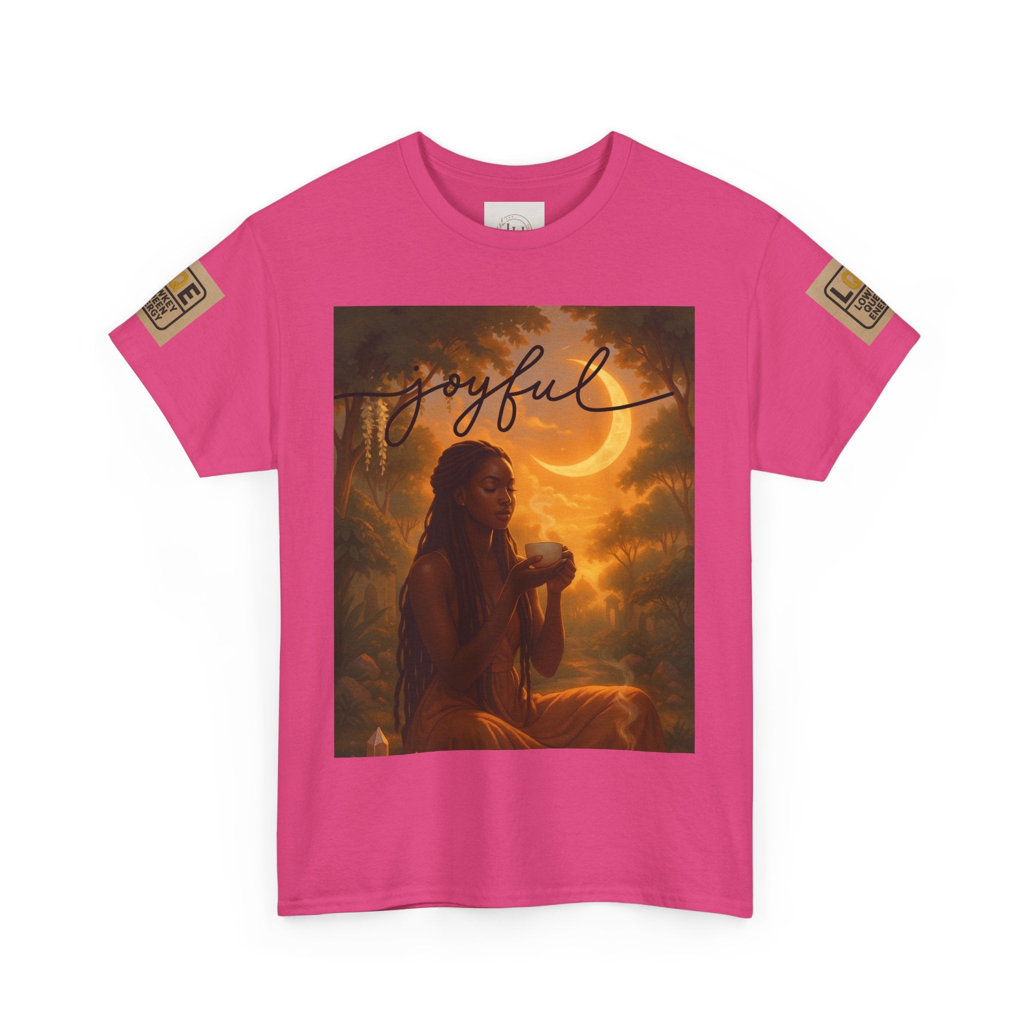 LOWKEY QUEEN TEE- GRACEFOL.GROUNDED. GLOWING