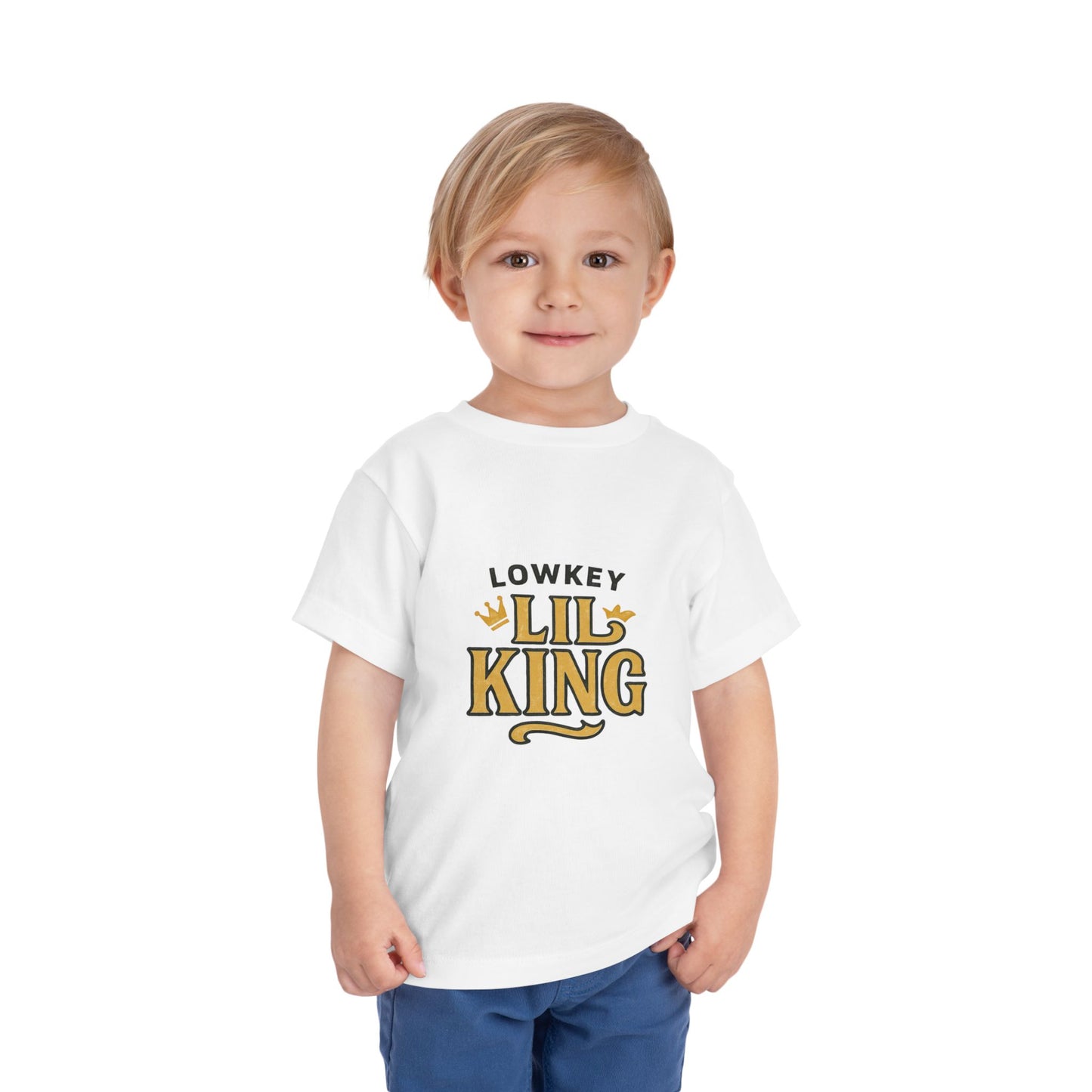 Lowkey Lil King Toddler Tee