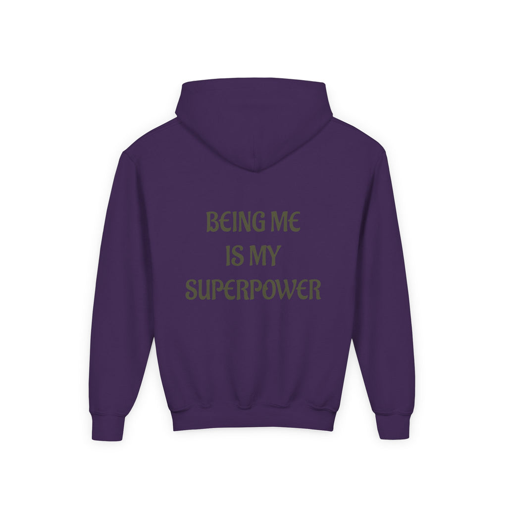 Lowkey Lil' Ones "peaceful Moon" Youth Hoodie- Calm Energy For Growing Queens