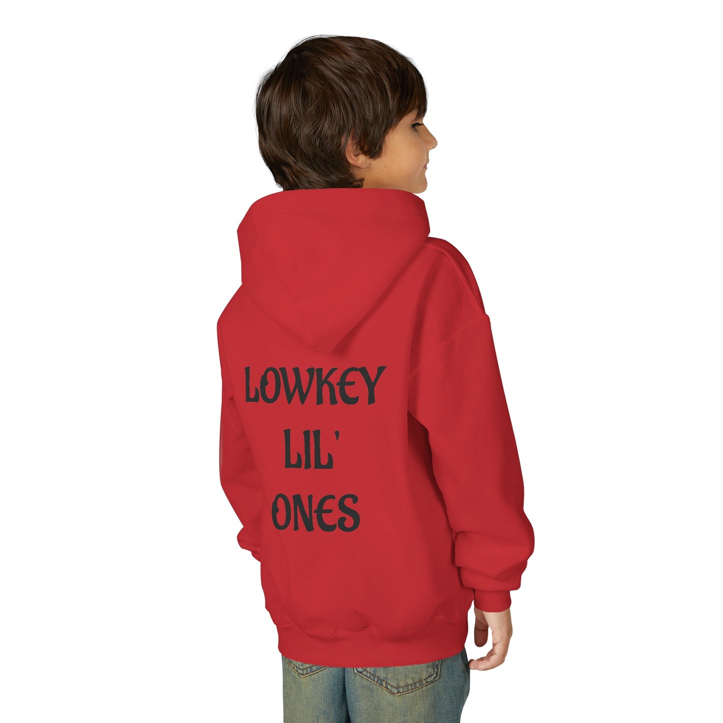 Lowkey Lil' Ones Merry Christmas Penguin Youth Hoodie