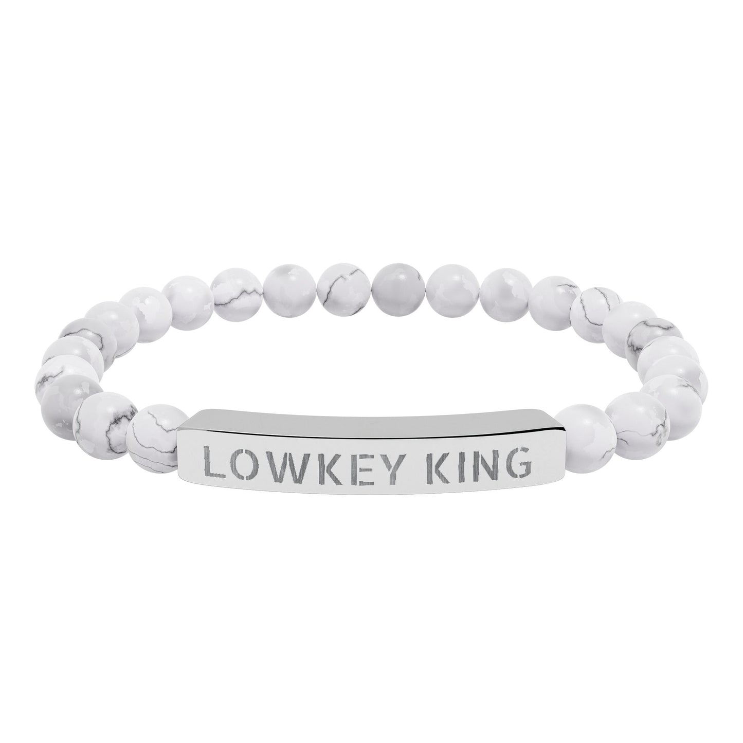 Lowkey King Beaded Bracelet