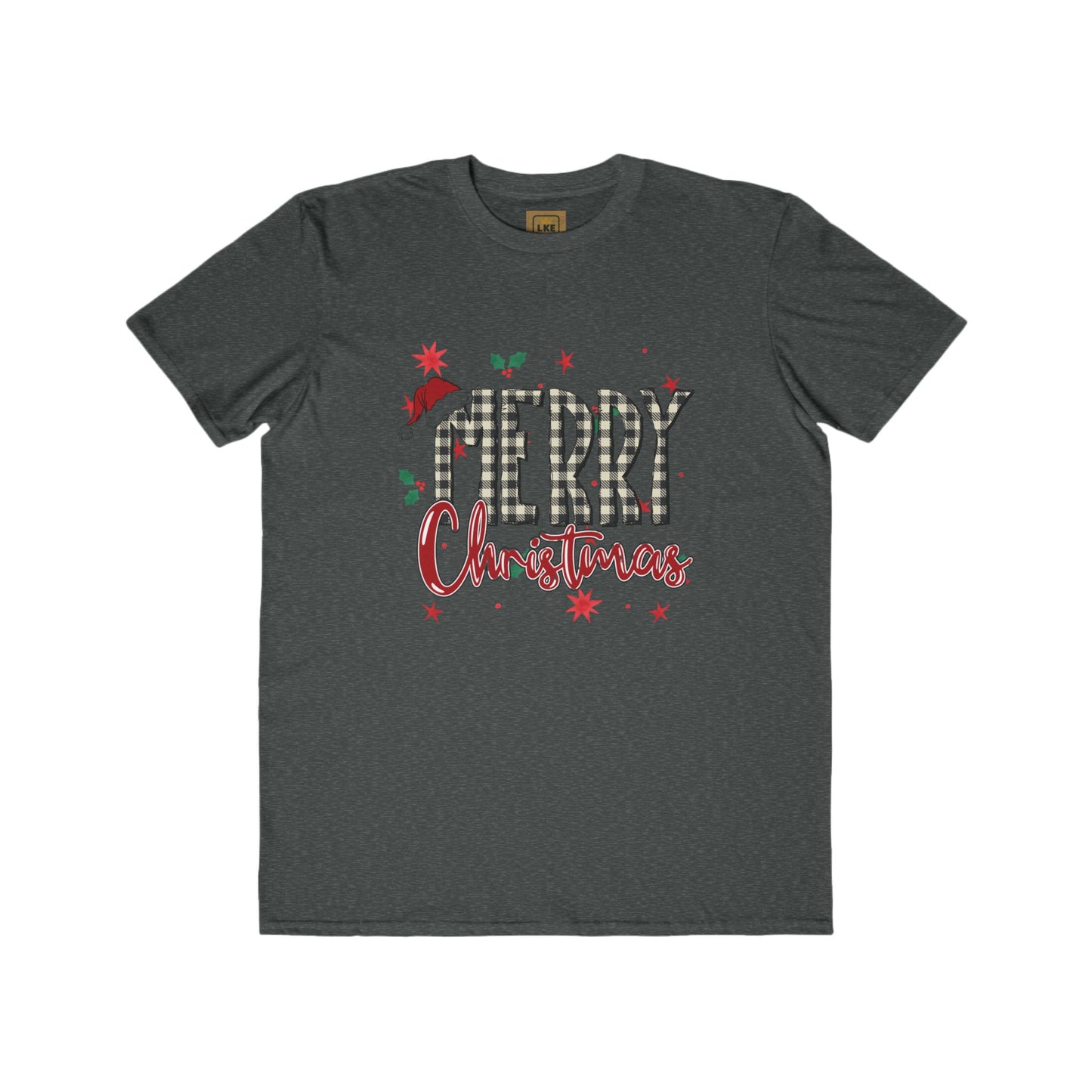 Lowkey Merry Christmas Men's Holiday Tee