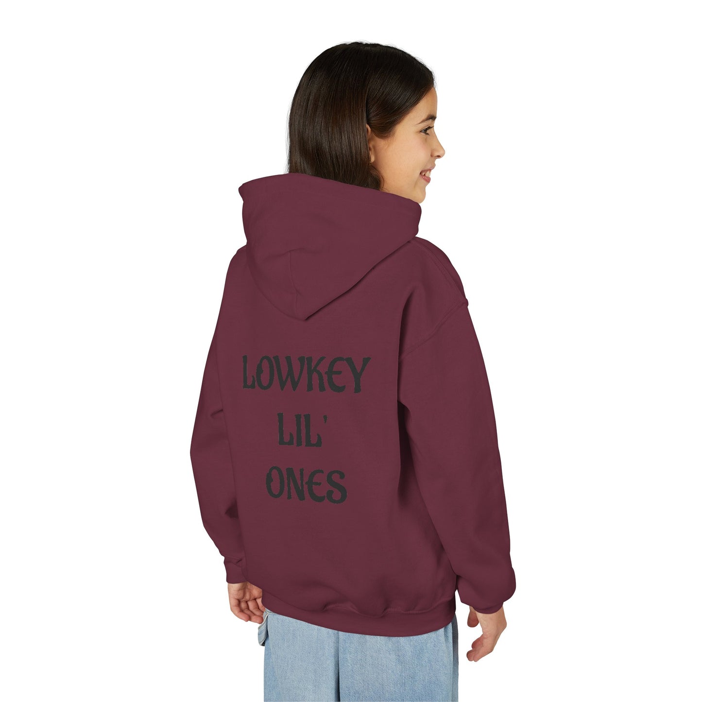 Lowkey Lil' Ones Merry Christmas Penguin Youth Hoodie