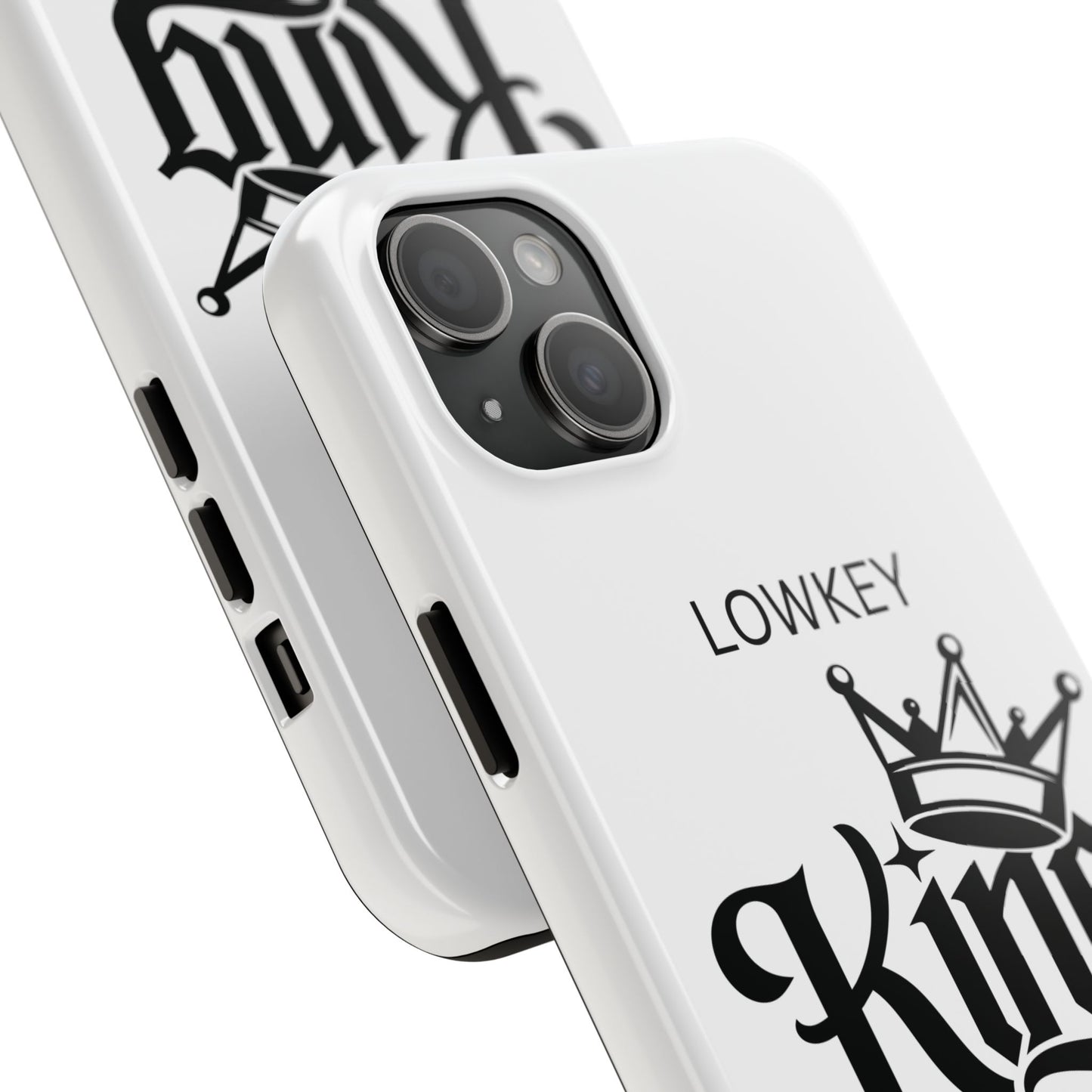 Lowkey King Energy Phone Case — Tough Protective Phone Case