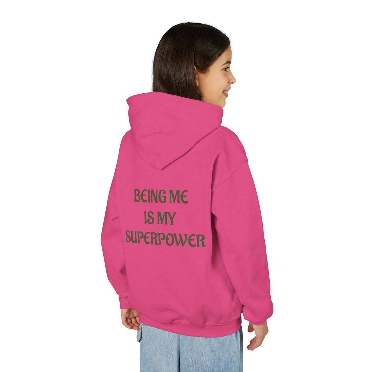 Lowkey Lil' Ones "peaceful Moon" Youth Hoodie- Calm Energy For Growing Queens