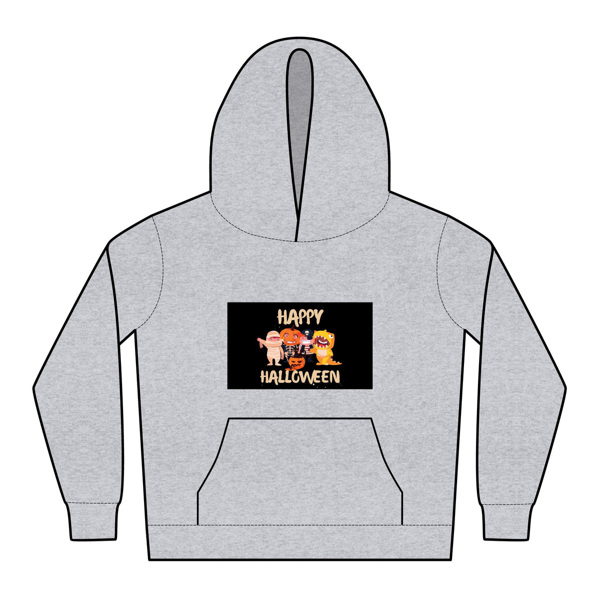 Lowkey Lil' Ones "Spooky Cozy" Kid's Halloween Hoodie