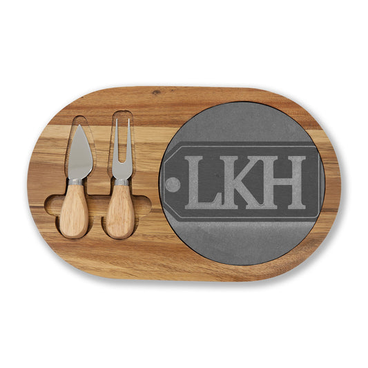 Lowkey Healing Engraved Charcuterie Board Set