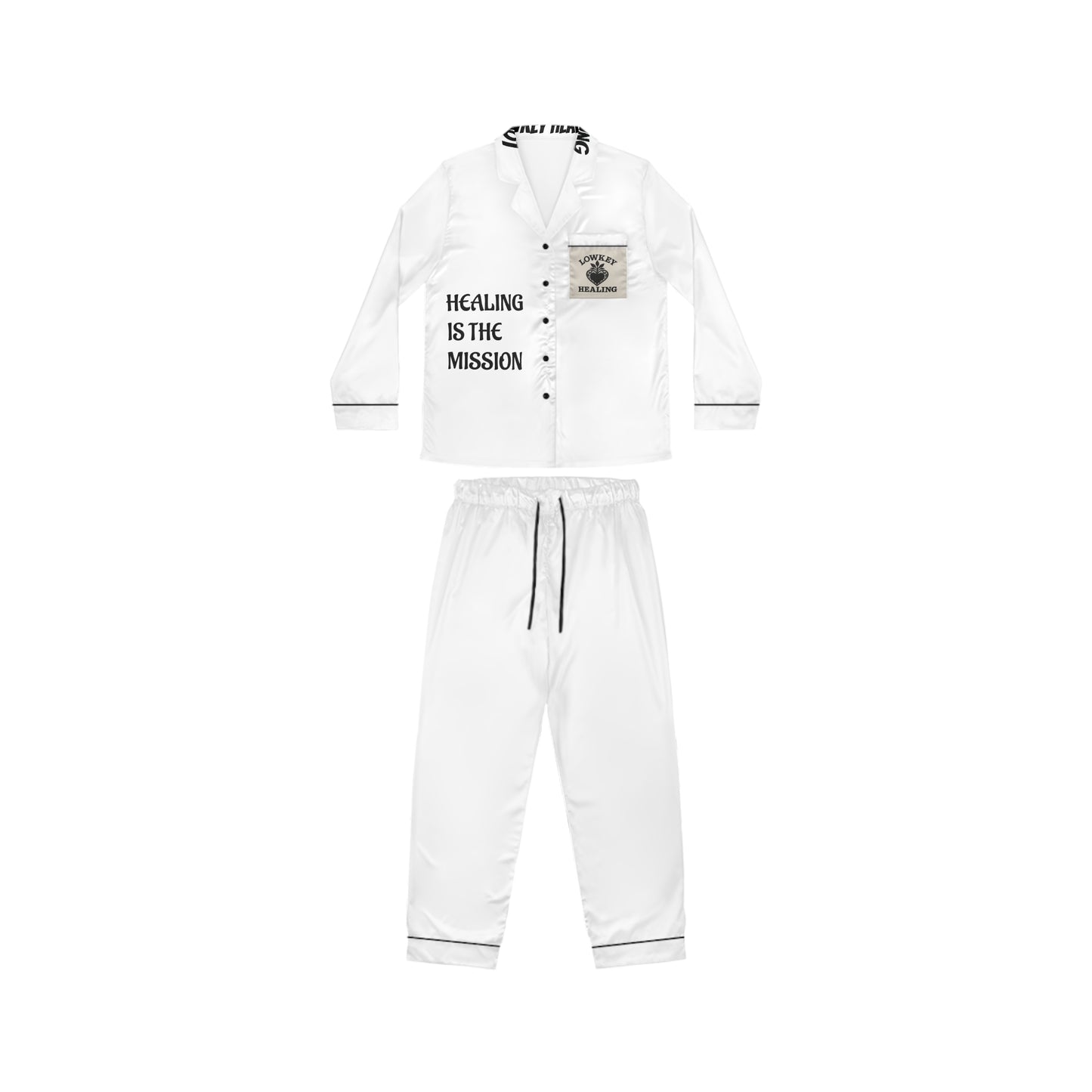 LOWKEY LUXE SATIN SLEEP SET- REST LIKE YOU LOVE YOURSELF