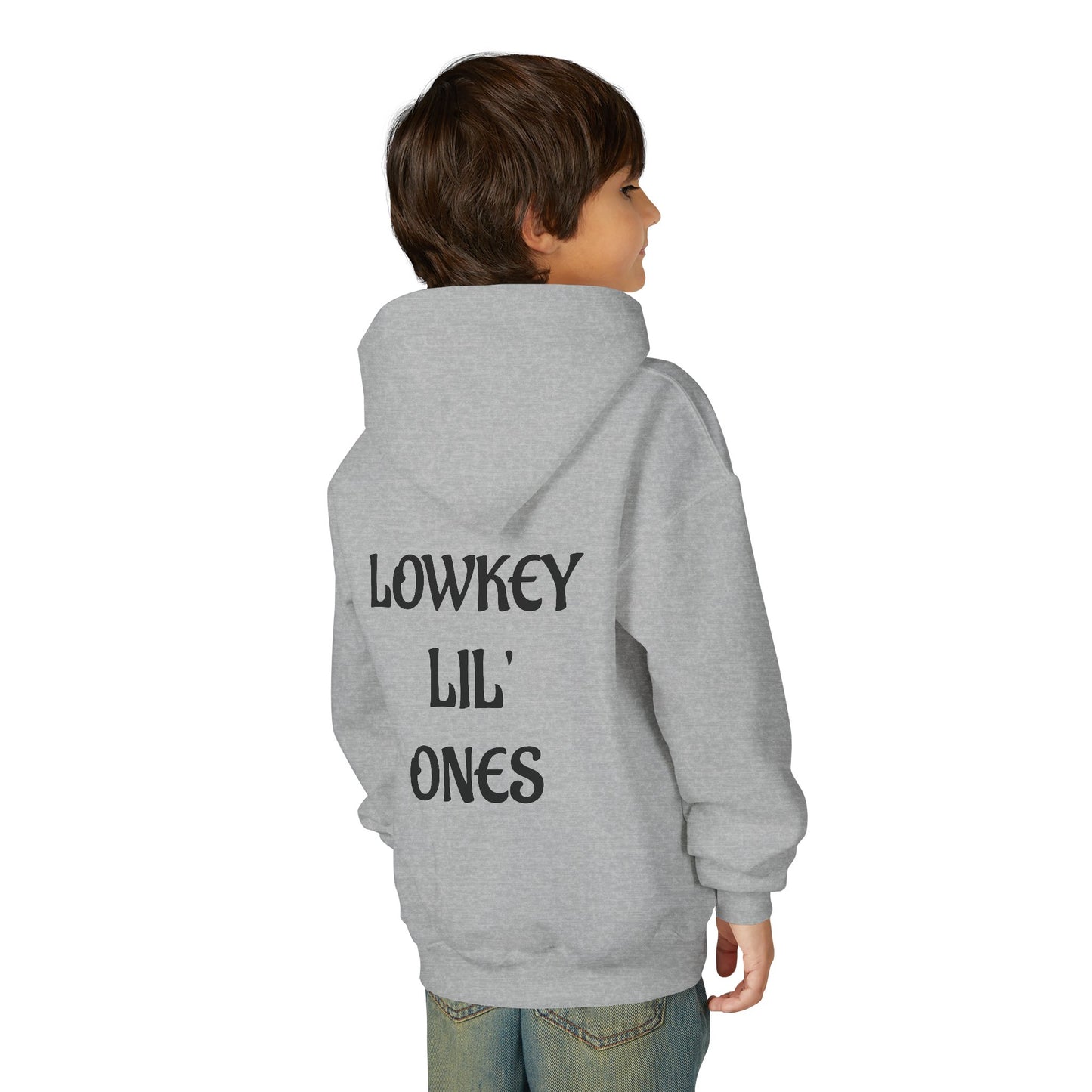 Lowkey Lil' Ones Merry Christmas Penguin Youth Hoodie