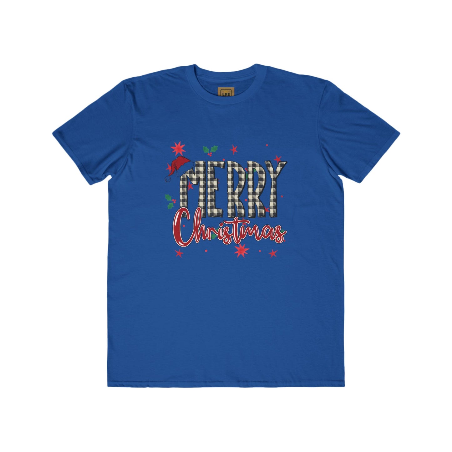 Lowkey Merry Christmas Men's Holiday Tee