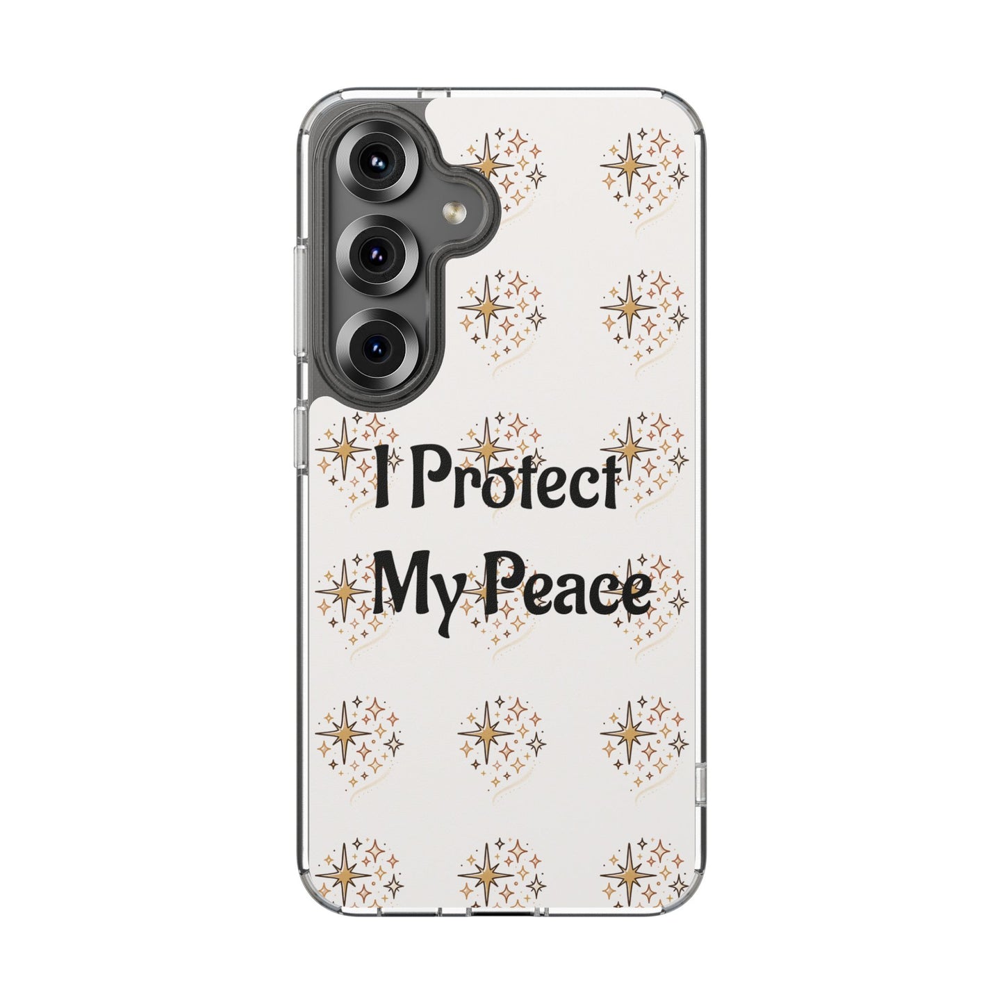 Protect My Peace Clear Impact-Resistant Phone Case