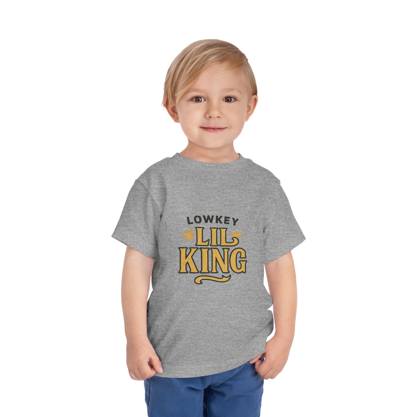 Lowkey Lil King Toddler Tee