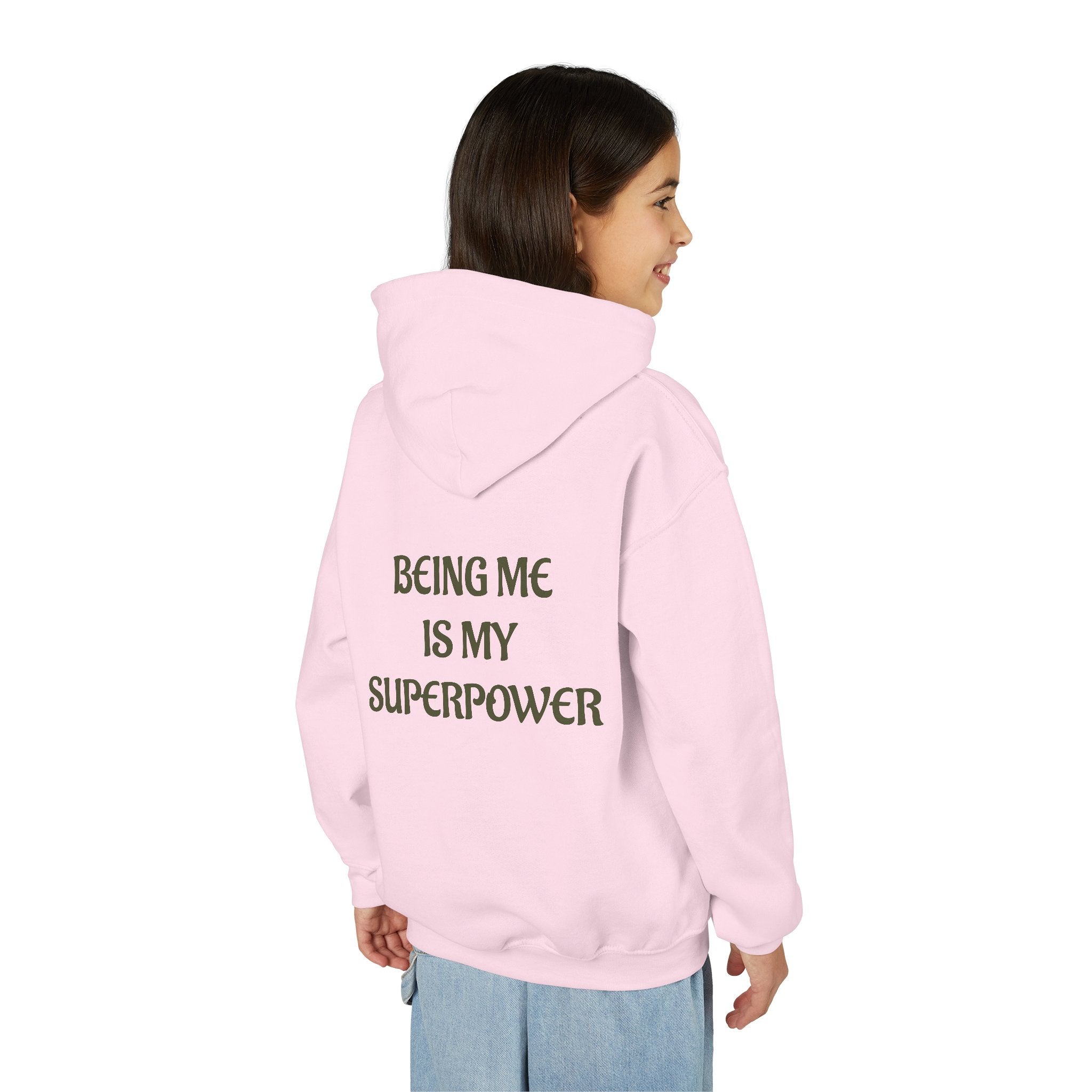 Lowkey Lil' Ones "peaceful Moon" Youth Hoodie- Calm Energy For Growing Queens