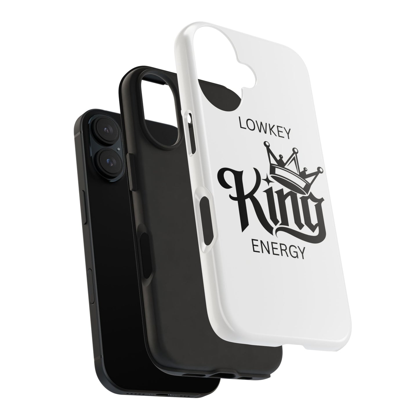 Lowkey King Energy Phone Case — Tough Protective Phone Case