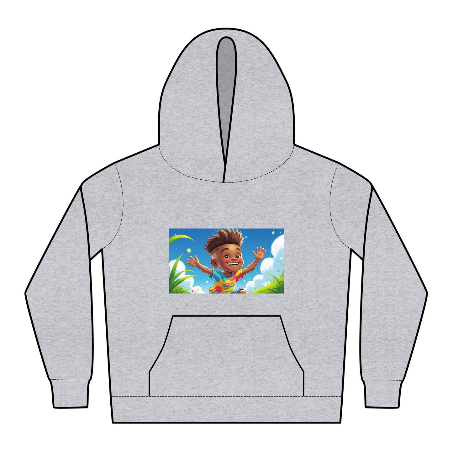 Lowkey Lil' Ones "I Speak love" Boys Affirmation Hoodie