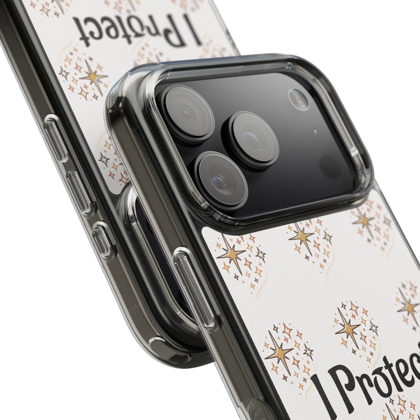 Protect My Peace Clear Impact-Resistant Phone Case